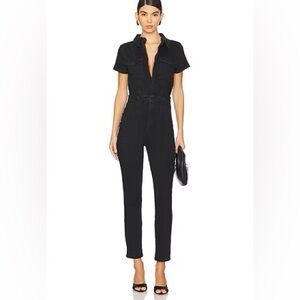 Good American Classic Black Jumpsuit